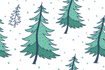 abstract christmas tree