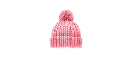  Fantasy Pink Beanie with Magical Glow