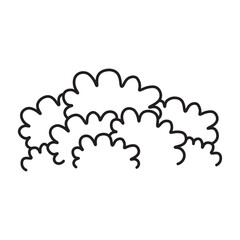 Hand Drawn Bushes