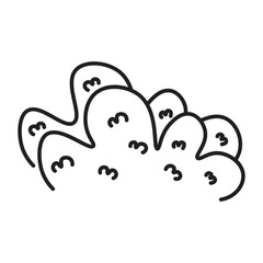 Hand Drawn Bushes