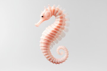 Fototapeta premium Elegant seahorse in marine life presentation for ocean-themed designs