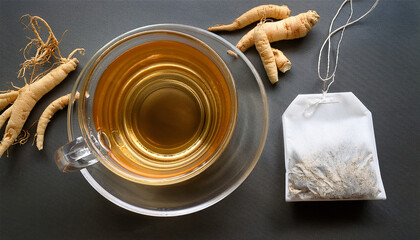 Premium Ginseng Collection for Health and Wellness Advertising