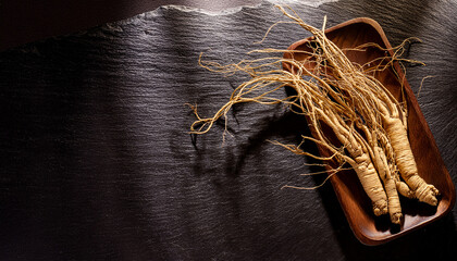 Premium Ginseng Collection for Health and Wellness Advertising
