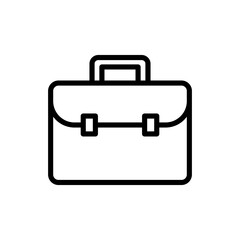 Job Icon Vector Illustration Line Version