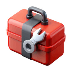 red padlock with key