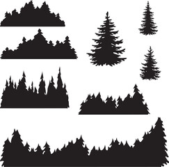 set of christmas icons