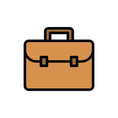 Job Icon Vector Illustration Color Version