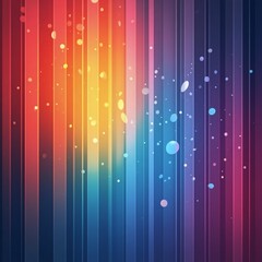 Vibrant rainbow gradient with dynamic vertical transitions