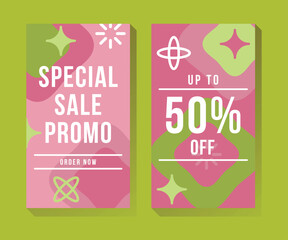 Colorful Special Sale Social Media Banner