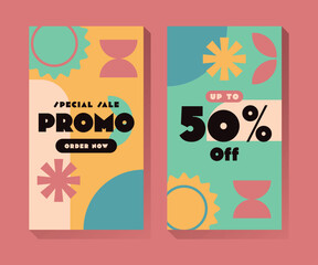 Colorful Special Sale Social Media Banner