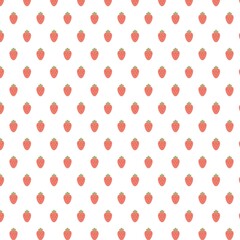 Seamless Strawberry Pattern .Factory textiles for children.