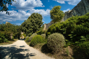 Town of Les Baux-de-Provence, France