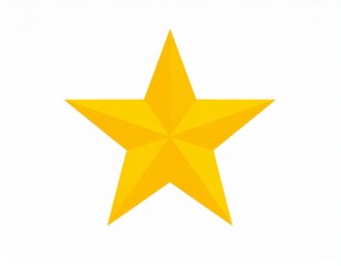 Obraz premium Minimal star icon