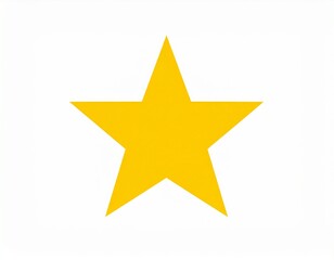 Obraz premium Minimal star icon
