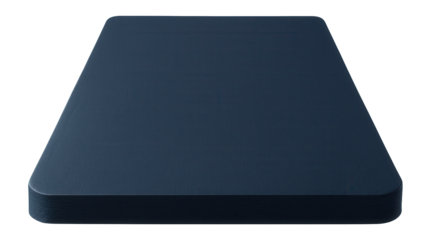 Thick exercise mat, with anti-tear surface, navy