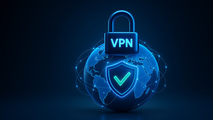 VPN Security Globe — Global Internet Protection