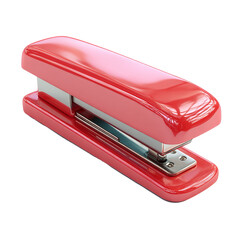 Red stapler, glossy finish (1)