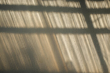 Shadow lines on the wall. For graphic design, 3D rendering and banner backgrounds
