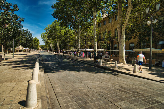 Fototapeta City of Aix-en-Provence, France
