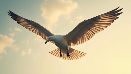 bird in flight photography. stunning sky background. capturing wildlife moments. ultra realistic nature images.