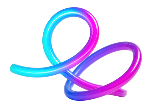 Neon light tube with a flexible design