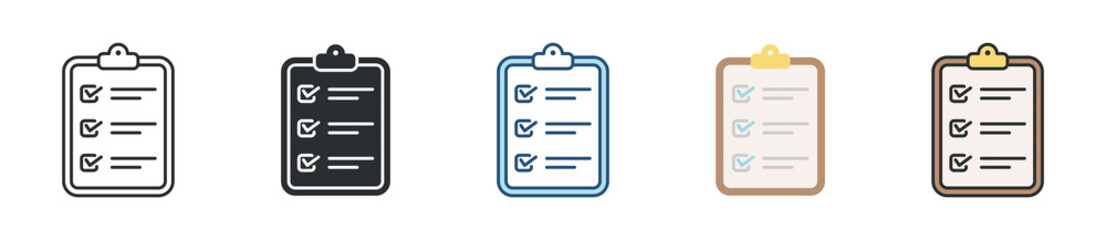 Project Icon Set Multiple Style Collection