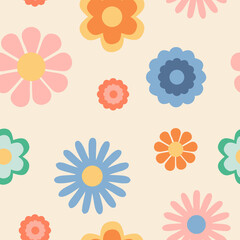 Retro Floral Pattern