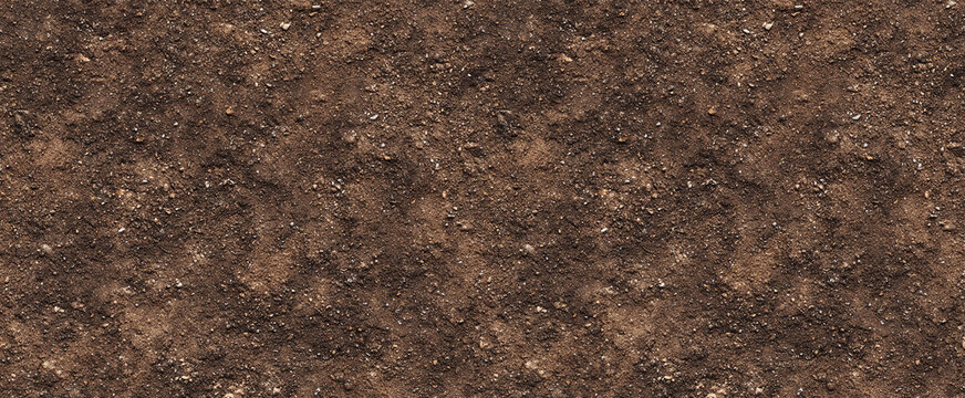 seamless pattern tiles: ground surface soil