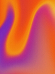 Vibrant gradient swirls of orange purple and yellow with subtle texture