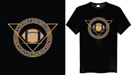American Football T-Shirt Design