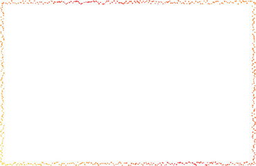 Gradient Square Confetti Border Frame. 18