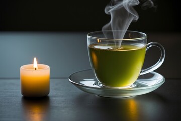 Candlelit Tea Moment