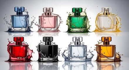 The Spectrum of Luxury: A High-Fashion Perfume Showcase