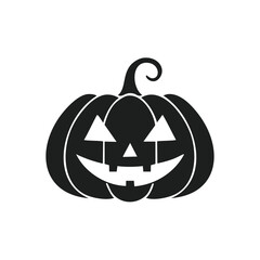 Black Halloween pumpkin jack o lantern icon Keywords: halloween, pumpkin, jack o lantern, carved