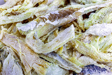 Cod flakes from Norway, North Sea