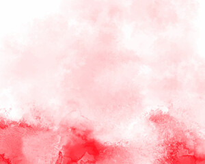 Abstract colorful watercolor for background. Digital art painting. Design for your date, postcard, banner, wedding invitation card