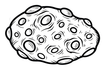 The Earth's continents are displayed on a vintage black and white globe with a stand structure