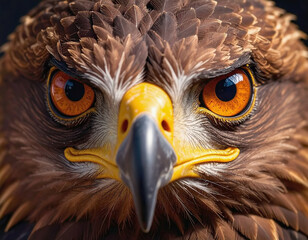 Eagle's head, close-up