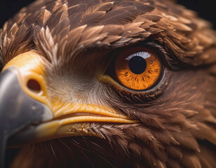 Eagle's head, close-up