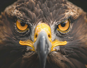 Eagle's head, close-up