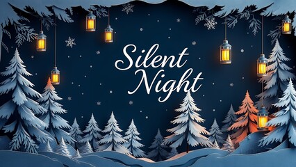 Silent Night Illustration