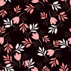 Fototapeta premium seamless floral pattern