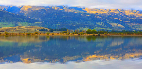 Diamond Lake, Glenorchy, near Queenstown, South Island, New Zealand