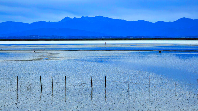 Tasman Bay from Nelson, South Island, New Zealand