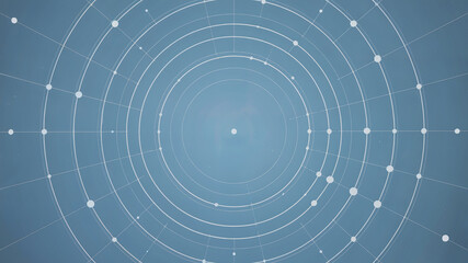 Futuristic Abstract Technology Circuit Background with Big Data, AI, and Digital Network Pattern on Dark Innovation Backdrop