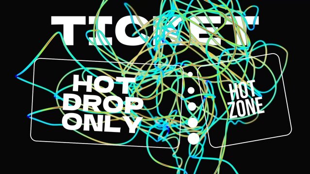 Heatmap Motion Typographic Scene 03