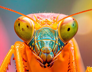 Mantis, close-up