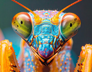 Mantis, close-up