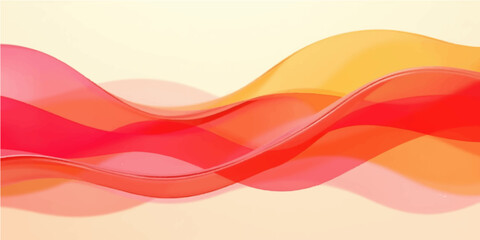Abstract colorful wavy background with flowing curves and artistic design elements