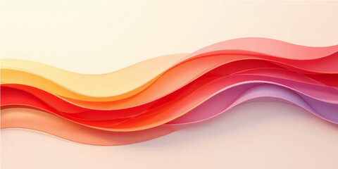 Abstract colorful wave background with flowing lines curves and vibrant design pattern